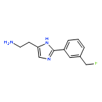 1H-Imidazole-4-ethanamine, 2-[3-(fluoromethyl)phenyl]-