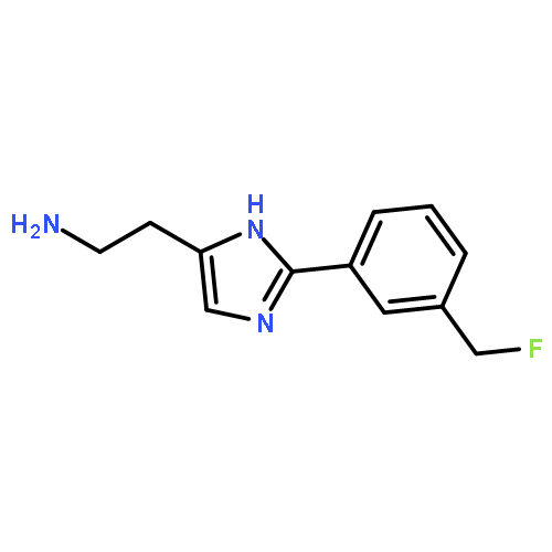 1H-Imidazole-4-ethanamine, 2-[3-(fluoromethyl)phenyl]-