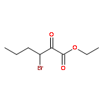 Hexanoic acid, 3-bromo-2-oxo-, ethyl ester