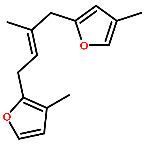 3-methyl-2-[(2E)-3-methyl-4-(4-methylfuran-2-yl)but-2-en-1-yl]furan