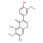 5,7-DIHYDROXY-3-(4-HYDROXY-3-METHOXYPHENYL)-6-METHOXYCHROMEN-4-ONE 