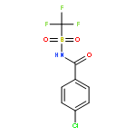 Benzamide, 4-chloro-N-[(trifluoromethyl)sulfonyl]-