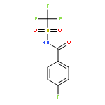 Benzamide, 4-fluoro-N-[(trifluoromethyl)sulfonyl]-