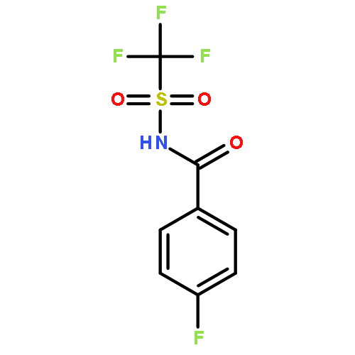 Benzamide, 4-fluoro-N-[(trifluoromethyl)sulfonyl]-