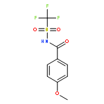 Benzamide, 4-methoxy-N-[(trifluoromethyl)sulfonyl]-