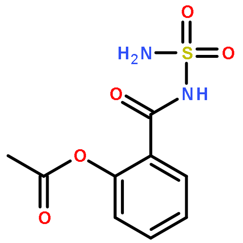 [2-(SULFAMOYLCARBAMOYL)PHENYL] ACETATE 