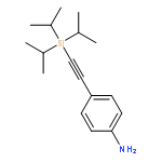 Benzenamine, 4-[[tris(1-methylethyl)silyl]ethynyl]-