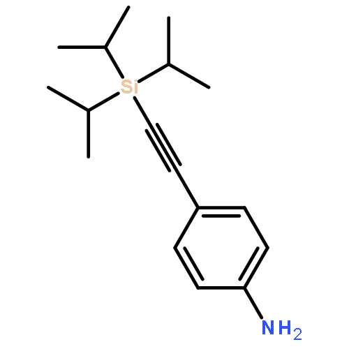 Benzenamine, 4-[[tris(1-methylethyl)silyl]ethynyl]-