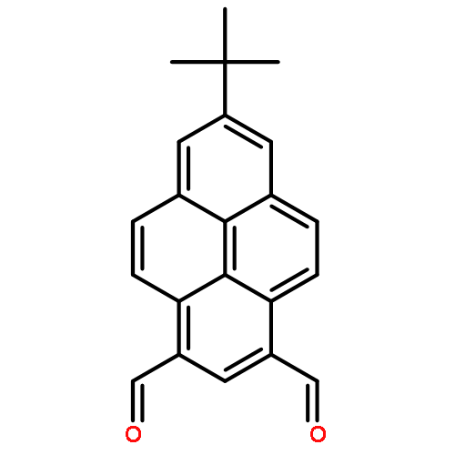 1,3-Pyrenedicarboxaldehyde, 7-(1,1-dimethylethyl)-