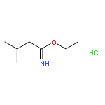 Butanimidic acid, 3-methyl-, ethyl ester, hydrochloride