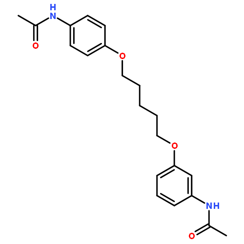 Acetamide, N-[3-[[5-[4-(acetylamino)phenoxy]pentyl]oxy]phenyl]-