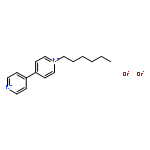 4,4'-Bipyridinium, 1-hexyl-, bromide