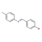 N-(4-Bromobenzylidene)-p-toluidine