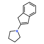 1-(1H-INDEN-2-YL)PYRROLIDINE 