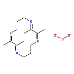 (1E,3E,8E,10E)-2,3,9,10-tetramethyl-1,4,8,11-tetraazacyclotetradeca-1,3,8,10-tetraene - dibromocobalt (1:1)