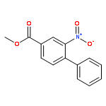 2-NITRO-BIPHENYL-4-CARBOXYLIC ACIDMETHYL ESTER 