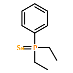 Phosphine selenide, diethylphenyl-