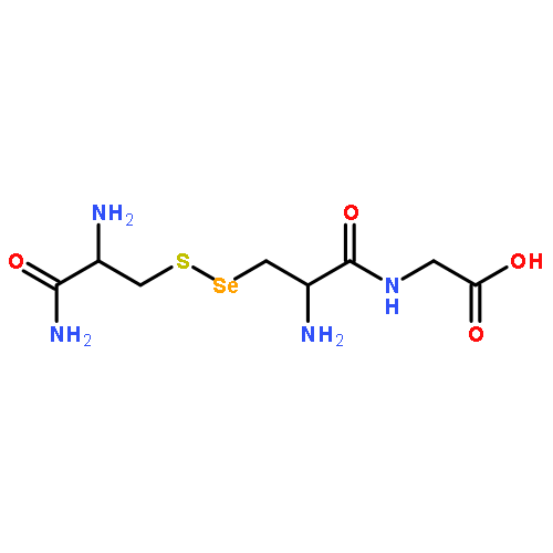 Glycine, 3-[[(2,3-diamino-3-oxopropyl)thio]seleno]alanyl-