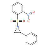 Aziridine, 1-[(2-nitrophenyl)sulfonyl]-2-phenyl-