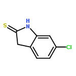 2H-Indole-2-thione, 6-chloro-1,3-dihydro-