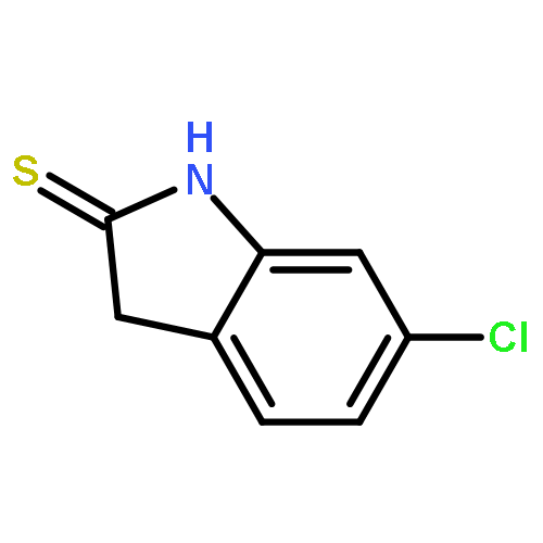 2H-Indole-2-thione, 6-chloro-1,3-dihydro-