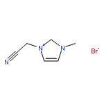 1H-Imidazolium, 1-(cyanomethyl)-3-methyl-, bromide