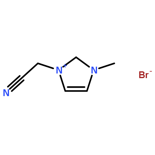 1H-Imidazolium, 1-(cyanomethyl)-3-methyl-, bromide