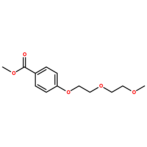 Benzoic acid, 4-[2-(2-methoxyethoxy)ethoxy]-, methyl ester