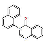 4(3H)-Quinazolinone, 3-(1-naphthalenyl)-