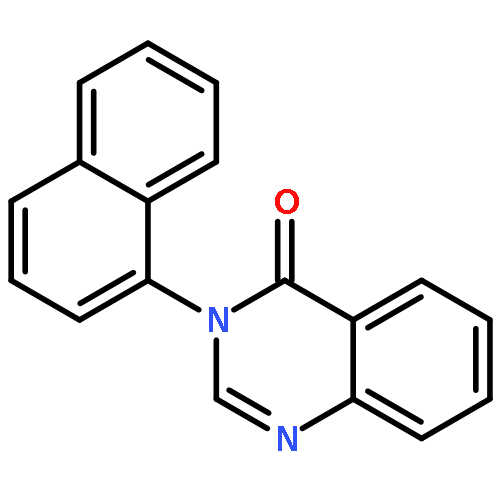 4(3H)-Quinazolinone, 3-(1-naphthalenyl)-