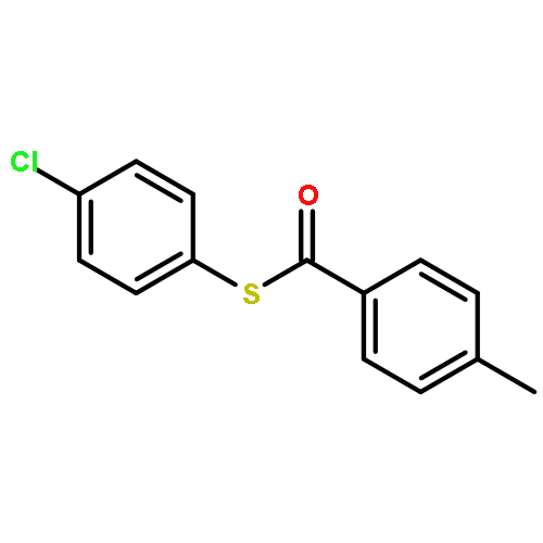 Benzenecarbothioic acid, 4-methyl-, S-(4-chlorophenyl) ester