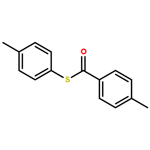 Benzenecarbothioic acid, 4-methyl-, S-(4-methylphenyl) ester