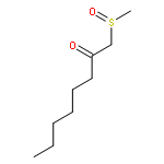 2-Octanone, 1-(methylsulfinyl)-