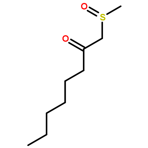 2-Octanone, 1-(methylsulfinyl)-