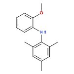 Benzenamine, N-(2-methoxyphenyl)-2,4,6-trimethyl-