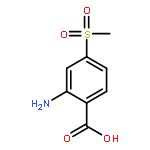 2-AMINO-4-(METHYLSULFONYL)BENZOIC ACID 