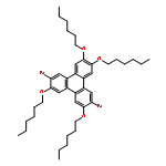 Triphenylene, 2,7-dibromo-3,6,10,11-tetrakis(hexyloxy)-