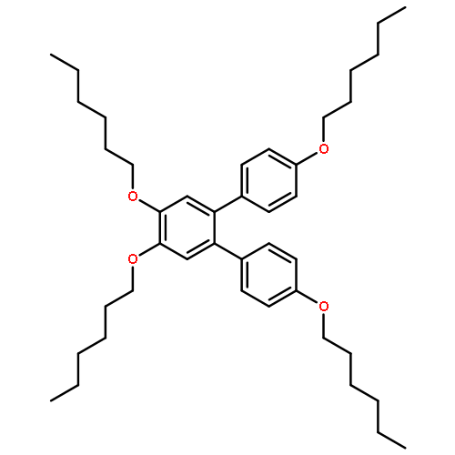 1,1':2',1''-Terphenyl, 4,4',4'',5'-tetrakis(hexyloxy)-