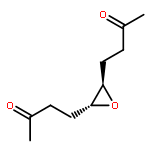 2-Butanone, 4,4'-(2R,3R)-2,3-oxiranediylbis-, rel-