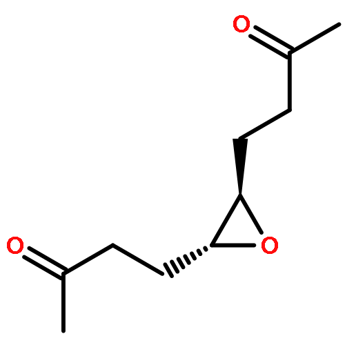 2-Butanone, 4,4'-(2R,3R)-2,3-oxiranediylbis-, rel-