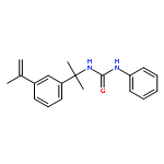 Urea, N-[1-methyl-1-[3-(1-methylethenyl)phenyl]ethyl]-N'-phenyl-