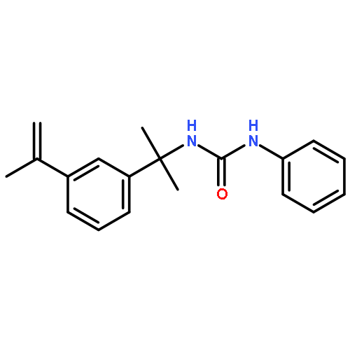 Urea, N-[1-methyl-1-[3-(1-methylethenyl)phenyl]ethyl]-N'-phenyl-