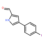 1H-Pyrrole-2-carboxaldehyde, 4-(4-iodophenyl)-