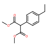 DIMETHYL 2-(4-ETHYLPHENYL)PROPANEDIOATE 