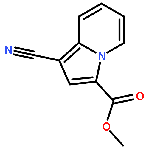 3-Indolizinecarboxylic acid, 1-cyano-, methyl ester