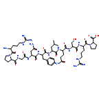 L-Proline,L-arginyl-L-prolylglycyl-L-asparaginyl-L-phenylalanyl-L-leucyl-L-glutaminyl-L-seryl-L-arginyl-