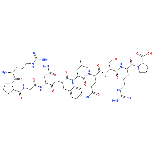 L-Proline,L-arginyl-L-prolylglycyl-L-asparaginyl-L-phenylalanyl-L-leucyl-L-glutaminyl-L-seryl-L-arginyl-