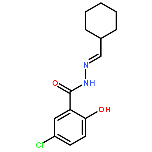 5-Chloro-2-hydroxy-benzoic acid cyclohexylmethylene-hydrazide