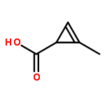 2-Cyclopropene-1-carboxylic acid, 2-methyl-