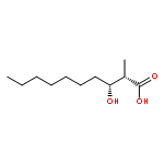 Decanoic acid, 3-hydroxy-2-methyl-, (2S,3R)-